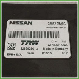 Centralina Freno di Stazionamento TRW 32620330 NISSAN QASHQAI J11E 1.5 dCi 360324BA0A 2014 2018