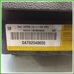 Airbag Guidatore Sinistro SX OPEL ZAFIRA A05 1.6 16V 13382222 2005 2010 AUTOLIV 601854900C