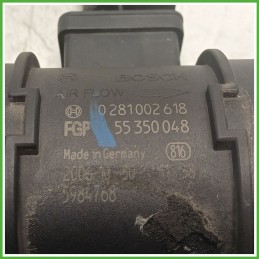 Debimetro Misuratore Massa Aria BOSCH 0281002618 FIAT SEDICI 3B 1.9 MJT 71743972 2006 2011