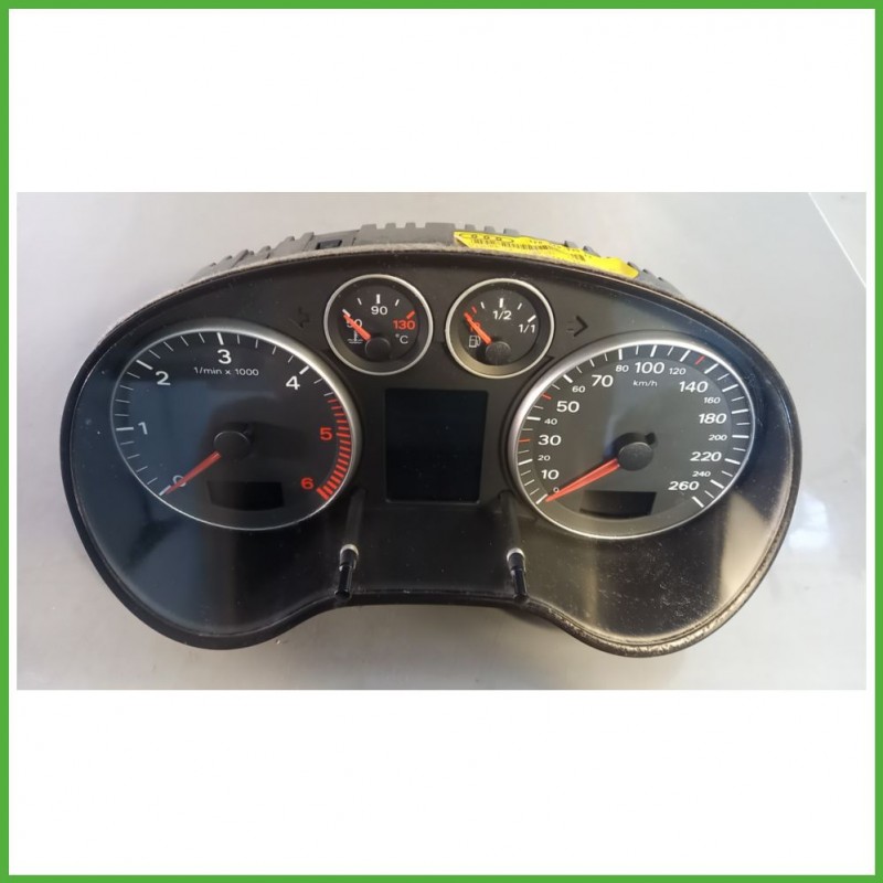 Quadro strumenti contachilometri tachimetro VDO 2C53085879 AUDI A3 8P 2.0 16V 8P0920930FX
