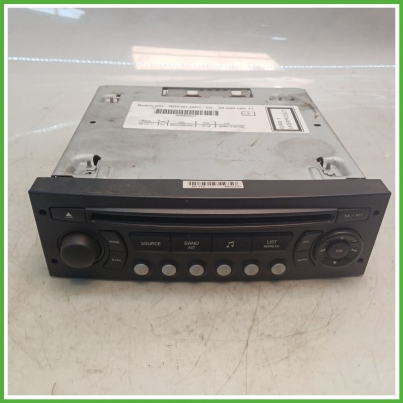 Autoradio PEUGEOT 3008 1.6 9666959577 2009 2013 BOSCH 9666959577