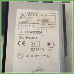 Display Navigatore SUBARU LEGACY 2.5 16V Y31-2252-78 2003 2009 Y31-2252-78