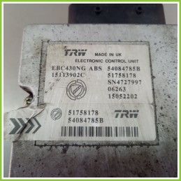 Centralina Pompa Aggregato ABS Usato Trw EBC430NG Lancia Ypsilon TE 54084785B