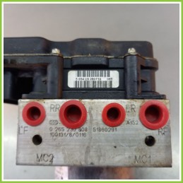Centralina Pompa Aggregato ABS Usato Bosch 0265951378 Fiat Punto Evo 3J 0265230808