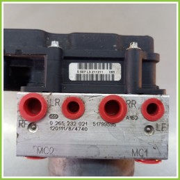Centralina Pompa Aggregato ABS Usato Bosch 0265800673 Fiat Panda 0X 0265232021