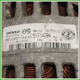 Alternatore DENSO MS1022118430 FIAT PANDA 2Q 52003531