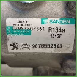 Compressore Clima AC Aria Condizionata SANDEN SD7V16 PEUGEOT BOXER 9676552680