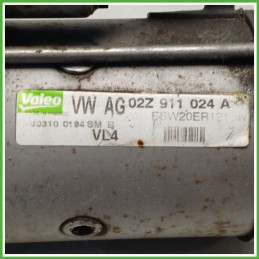 Motorino Avviamento VALEO ESW20ER121 AUDI A3 8P 0AM911023B