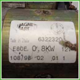 Motorino Avviamento MAGNETI MARELLI 63223200 LANCIA Y 46548653