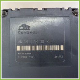Centralina Pompa Aggregato ABS Usato Ate 10.09481108.3 Peugeot 206 10.0204-0194.4