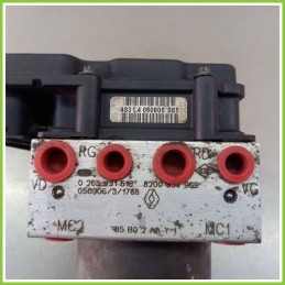 Centralina Pompa Aggregato ABS Usato Bosch 0265800411 Renault Clio 3A Serie 0265231516