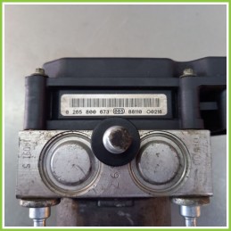 Centralina Pompa Aggregato ABS Usato Bosch 0265800673 Fiat Panda 2Q 0265232021