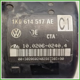 Centralina ABS Modulo Pompa ATE 1GH7K21G59 1K0614517AEBEF VOLKSWAGEN TOURAN 1T Originale Usato