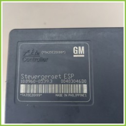 Centralina Pompa Aggregato ABS Usato Ate 10.09600539.3 Opel Astra A04