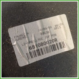 Cassetto Portaoggetti Cruscotto Destro DX RENAULT MEGANE 3a Serie 1.5 dCi 681080020R 2008 2012 FAURECIA 1004584