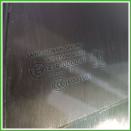 Cristallo Laterale Scendente Posteriore Sinistro SX PEUGEOT 207 2 Porte 9680223280 2006 2009