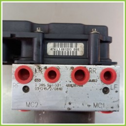 Centralina Pompa Aggregato ABS Usato Bosch 0265800315 Fiat Punto 1N/1P 0265231331