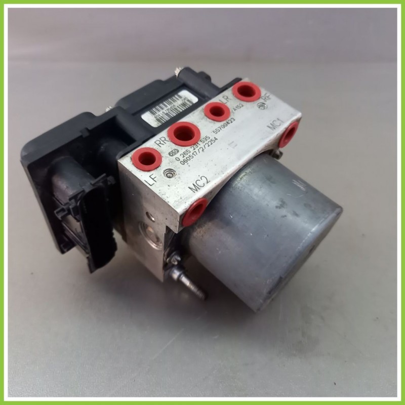 Centralina Pompa Aggregato ABS Usato Bosch 0265800421 Fiat Grande Punto 2Y 0265231535