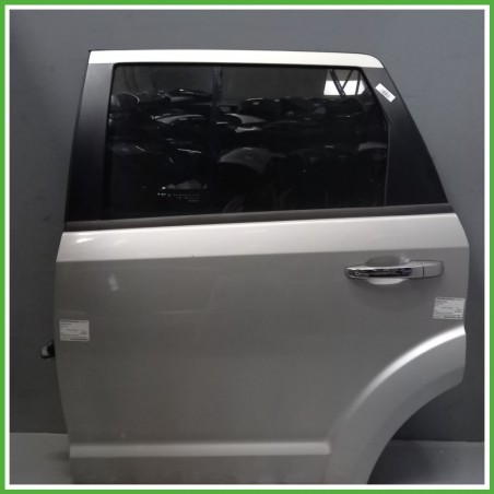 Porta Portiera Sportello Posteriore Sinistra SX GRIGIO ARGENTO VIVO PS2 FIAT FREEMONT 24 SUV 2011 Originale Usato