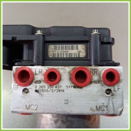 Centralina Pompa Aggregato ABS Usato Bosch 0265800368 Fiat Stilo 2V 0265231437