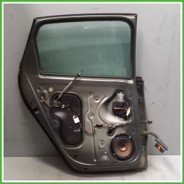 Porta Portiera Sportello Posteriore Sinistra SX GRIGIO SCURO VOLKSWAGEN POLO 6R Berlina 2009 2012 Originale Usato