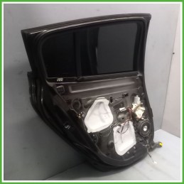 Porta Portiera Sportello Posteriore Sinistra SX NERO RENAULT MEGANE 3a Serie Berlina 2008 2012 Originale Usato