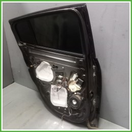 Porta Portiera Sportello Posteriore Sinistra SX NERO RENAULT MEGANE 3a Serie Berlina 2008 2012 Originale Usato