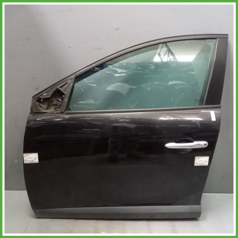 Porta Portiera Sportello Anteriore Sinistra SX NERO RENAULT MEGANE 3a Serie Berlina 2008 2012 Originale Usato