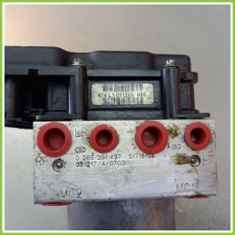 Centralina Pompa Aggregato ABS Usato Bosch 0265800369 Fiat Stilo 2V 0265261437
