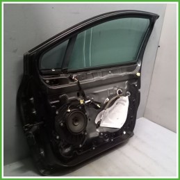 Porta Portiera Sportello Anteriore Destra DX NERO RENAULT CLIO 4a Serie Berlina 2012 2016 Originale Usato
