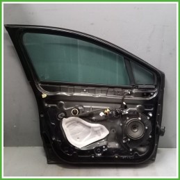 Porta Portiera Sportello Anteriore Sinistra SX NERO RENAULT CLIO 4a Serie Berlina 2012 2016 Originale Usato