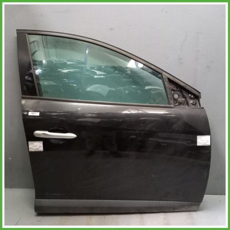 Porta Portiera Sportello Anteriore Destra DX NERO RENAULT MEGANE 3a Serie Berlina 2008 2012 Originale Usato