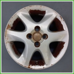 Cerchio Singolo in Lega TOYOTA COROLLA VERSO (dal 01/2002 al 03/2004) 15 pollici 15" 6.0J 4x100 ET 45 originale usato al pz