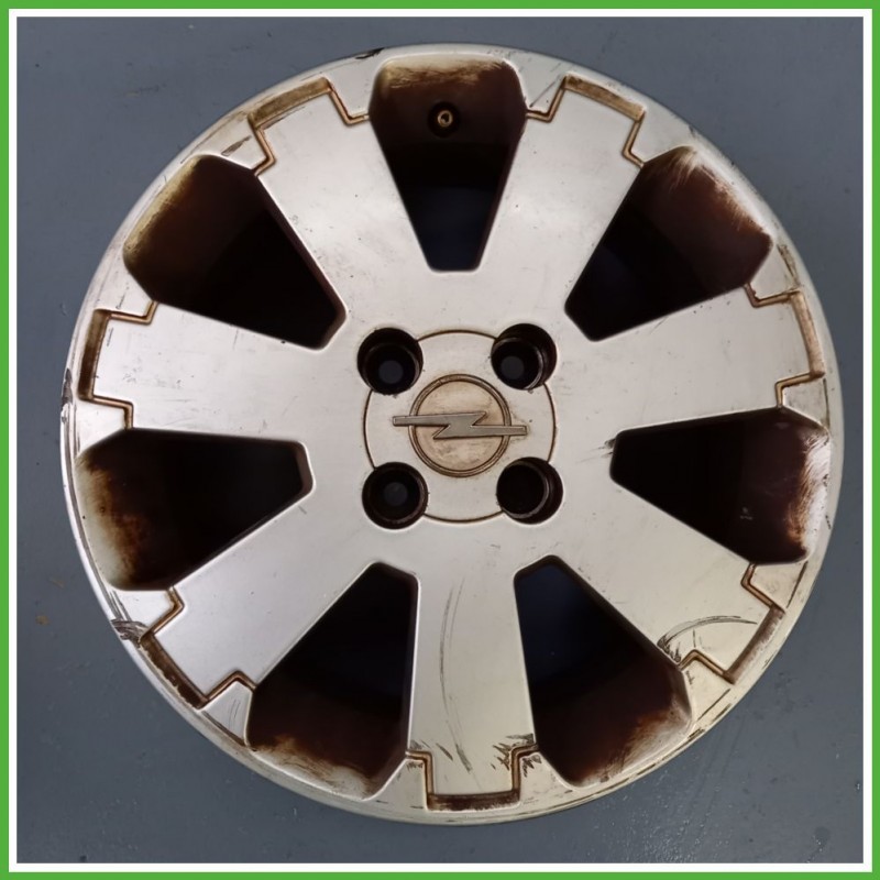 Cerchio Singolo in Lega OPEL MERIVA (X03) (dal 03/2003 al 12/2010) 15 pollici 15" 6.0J 4x100 ET 43 originale usato al pz
