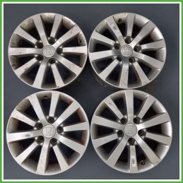 Cerchi in Lega HONDA CIVIC 7a Serie (dal 03/2001 al 12/2005) 16 pollici 16" 6.5J 5x100 ET 45 4pz originali usati