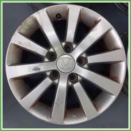 Cerchi in Lega HONDA CIVIC 7a Serie (dal 03/2001 al 12/2005) 16 pollici 16" 6.5J 5x100 ET 45 4pz originali usati