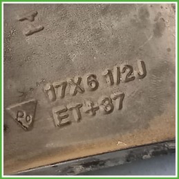 Cerchi in Lega DR dr3 (dal 03/2018) 17 pollici 17" 6.5J 5x108 ET 37 4pz originali usati