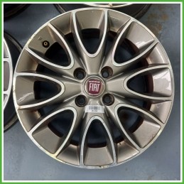 Cerchi in Lega FIAT PUNTO (6U) (dal 01/2013) 15 pollici 15" 6.0J 4x100 ET 43 4pz originali usati