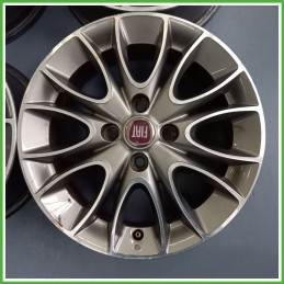 Cerchi in Lega FIAT PUNTO (6U) (dal 01/2013) 15 pollici 15" 6.0J 4x100 ET 43 4pz originali usati