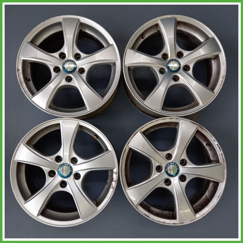 Cerchi in Lega ALFA ROMEO 159 (X3/X9) (dal 07/2005 al 06/2013) 16 pollici 16" 7.0J 5x110 ET 40 4pz originali usati