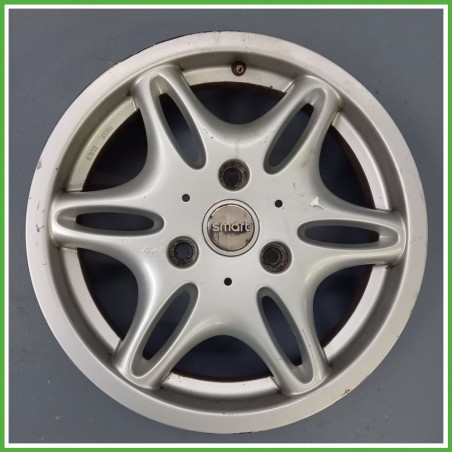 Cerchio Singolo in Lega SMART COUPE (C450) (dal 07/1998 al 01/2004) 15 pollici 15" 4.0J 3x112.5 ET 27 originale usato al pz