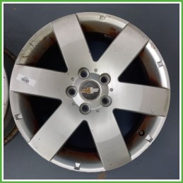 Cerchio Singolo in Lega CHEVROLET (DAEWOO) CAPTIVA (C100) (dal 07/2006 al 03/2011) 17 pollici 17" 7.0J 5x115 ET 46 usato al pz