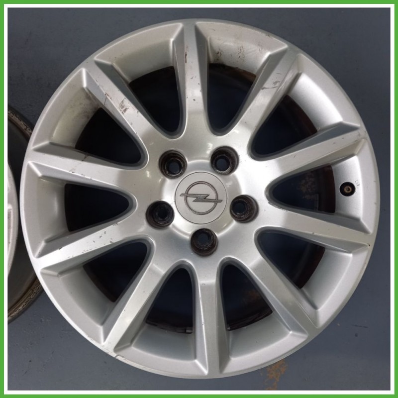 Cerchio Singolo in Lega OPEL ZAFIRA (A05) (dal 06/2005) 16 pollici 16" 6.5J 5x110 ET 37 originale usato al pz