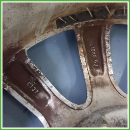 Cerchio Singolo in Lega OPEL ZAFIRA (A05) (dal 06/2005) 16 pollici 16" 6.5J 5x110 ET 37 originale usato al pz