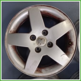 Cerchi in Lega PEUGEOT 207 (dal 04/2006 al 06/2009) 15 pollici 15" 6.0J 4x108 ET 23 4pz originali usati