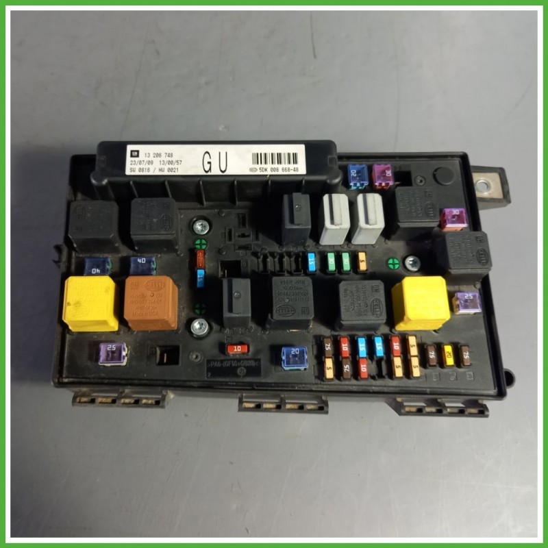 Body Computer Centralina Modulo BCM BSI HELLA 5DK008668-48 OPEL ASTRA A04 1.7 16V 743381 2004 2011