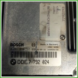 Centralina Motore Iniezione ECU BOSCH 0281010565 BMW Serie 3 E46 110kw 13617793443 2001 2005