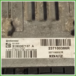 Centralina Motore Iniezione ECU CONTINENTAL SID305 RENAULT SCENIC 3a Serie 1.5 dCi 81kw 237104451R 2009 2013