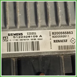Centralina Motore Iniezione ECU SIEMENS SID301 RENAULT MEGANE 2a Serie 1.5 dCi 78kw 8200843713 2006 2009