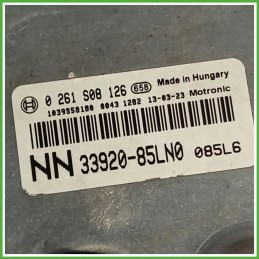 Centralina Motore Iniezione ECU BOSCH 0261S08126 OPEL AGILA H08 1.0 12V 50kw 95514828 2008 2011